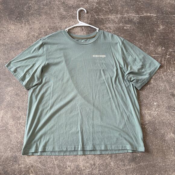 Vintage REI Co-Op Shirt Mens XL USA Green Unisex Crew Neck Short Sleeve Casual - Picture 1 of 9